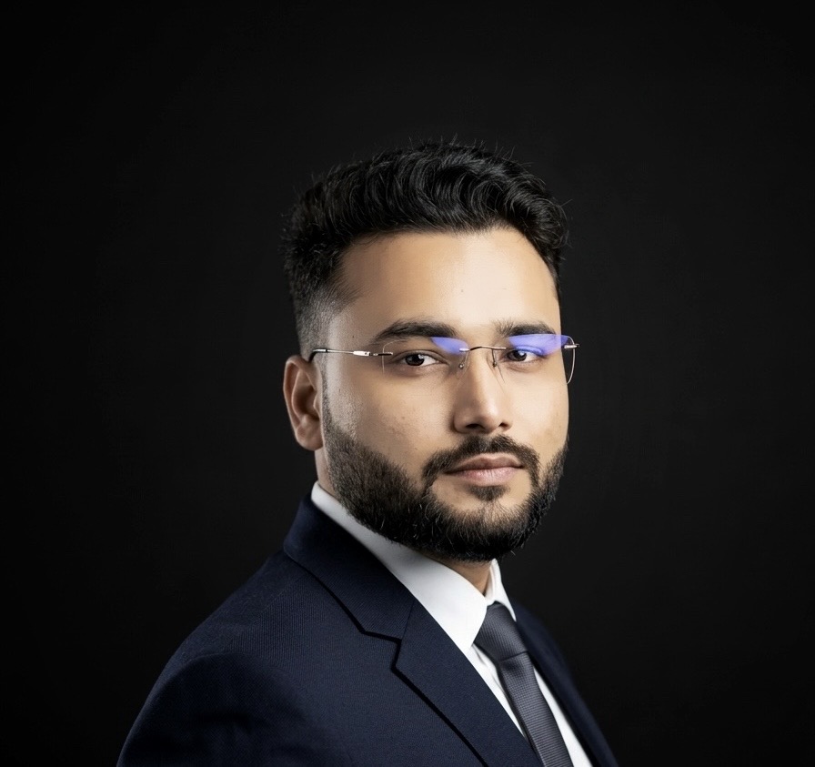 Portrait of Sandeep Sharma, Co-founder & CFO of YCTC
